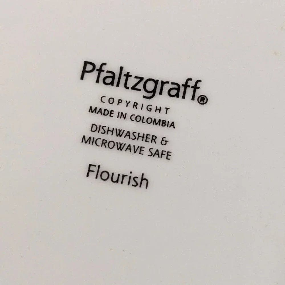 Pfaltzgraff vintage flourish